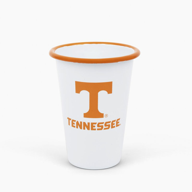 Crow Canyon Enamelware U of Tennessee 14oz Tumblers