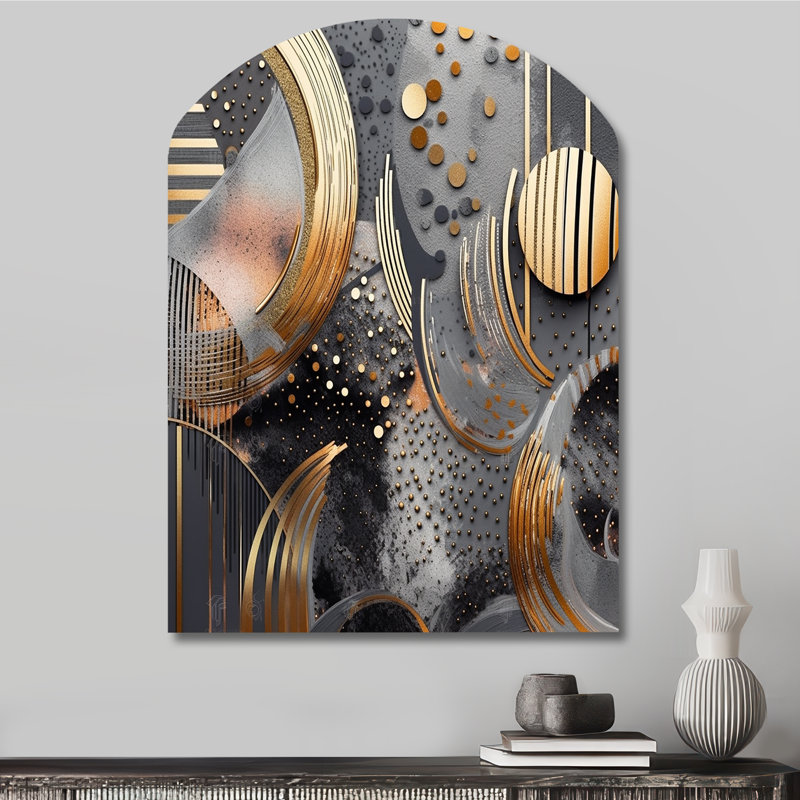 «Soft Colors Marble Abstract III», art mural en métal asymétrique en marbre, impression d'art moderne en forme libre