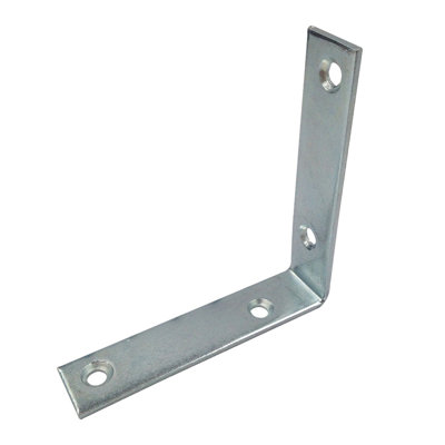 Support de coin Prime-Line, fabrication en acier, angle en L