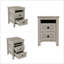 Ensemble de chambre à coucher de ferme, ensemble de chambre à coucher 3 pièces avec station de charge-225095932-225095933