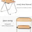 Chaise pliante en acrylique empilable et imperméable-2026463613