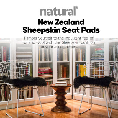 New Zealand Sheepskin Wool Chair Pad 