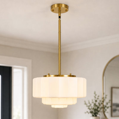 14.2in Traditional 3 - Light Chandelier