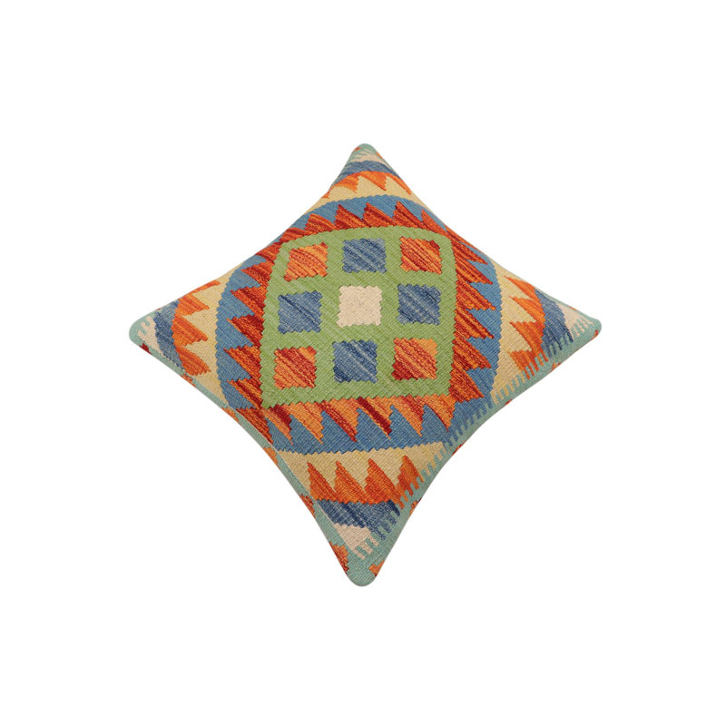 Housse et insert de coussin carré 100% laine Blackwel