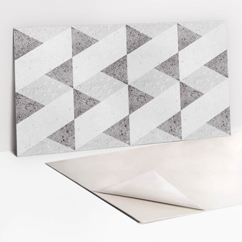 Charlese 50 x 100cm PVC Tile in Gray