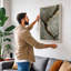 Weathered Stone Industrial - Wrapped Canvas-639935344-639935355
