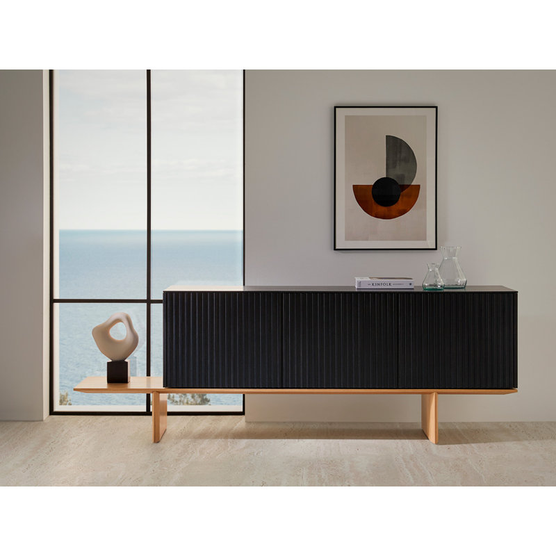 63'' W Sideboard, Ebony Stained Oak