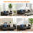 Kuebler Vegan Leather Convertible Sofa (Pillow Not Included)-67672820-67672821