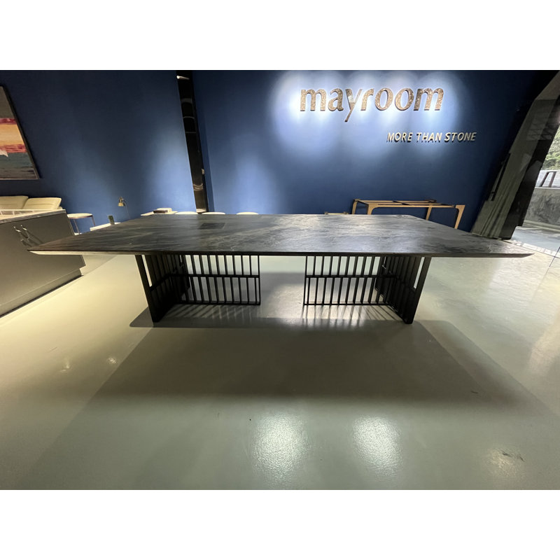 117'' Stone Rectangle Conference Table
