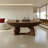Modern simple round coffee table-104977303