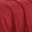 Ensemble de couvre-lit / couvre-lit réversible en microfibre rouge 3 pièces Elrad-412122902