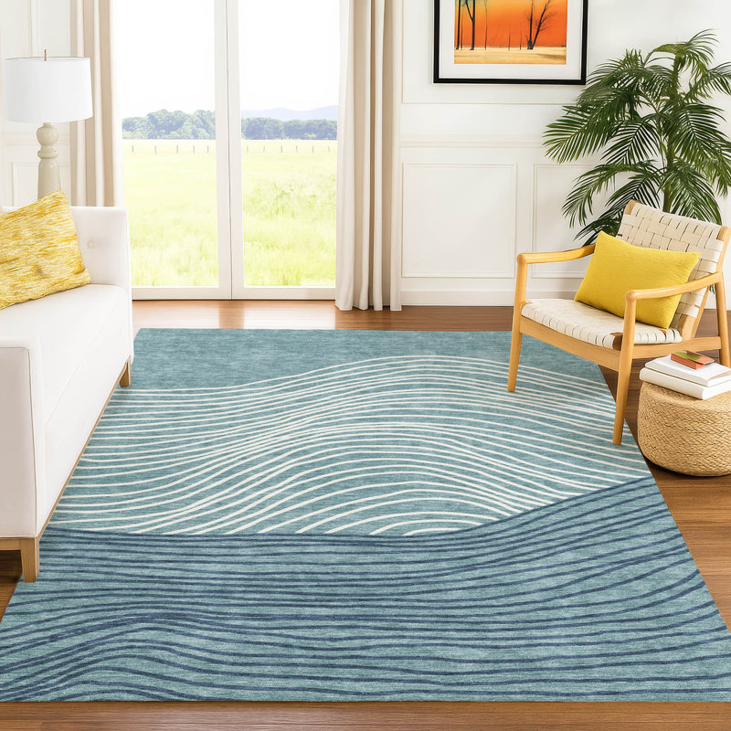 Tapis intérieur / extérieur lavable à la machine Chantille ACN2350, Rectangle 5 pi x 7 pi 6 po