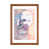 Cadre d'angle ouvert en bois classique