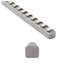 Rope Metal Antique Copper 1.3cm. x 30cm. Border Wall Accent Tile Trim ( PACK OF 5 PIECE )-103822515