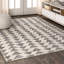 Tapis crème / gris Taos-1454148446