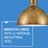Clendon 1-Light Dimmable Metal Dome Pendant-74008650-74008651-74008654