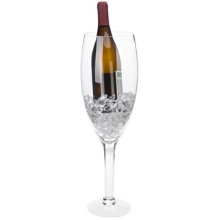 20-inch Giant Copper Tone Wine Glass/Champagne Magnum Chiller