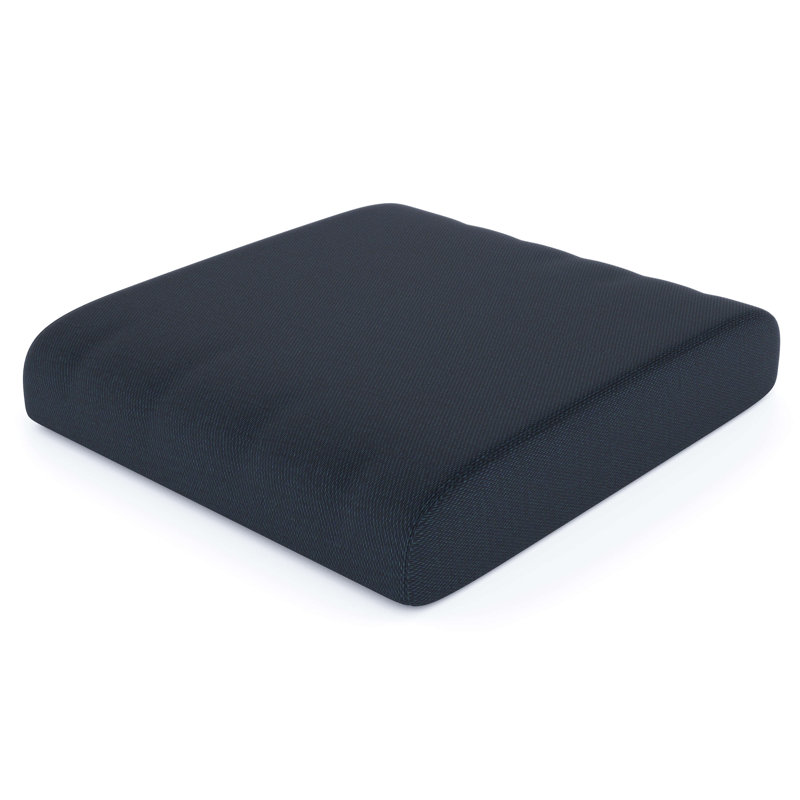 Sunbrella® Outdoor Ottoman Cushion, Sunbrella® Canvas Navy, 4" H x 22" W x 20" D