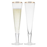 Trumpet 8 oz. Champagne Flutes