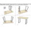 Sled End Table-285759273
