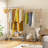 Rilen Adjustable Rolling Clothing Rack