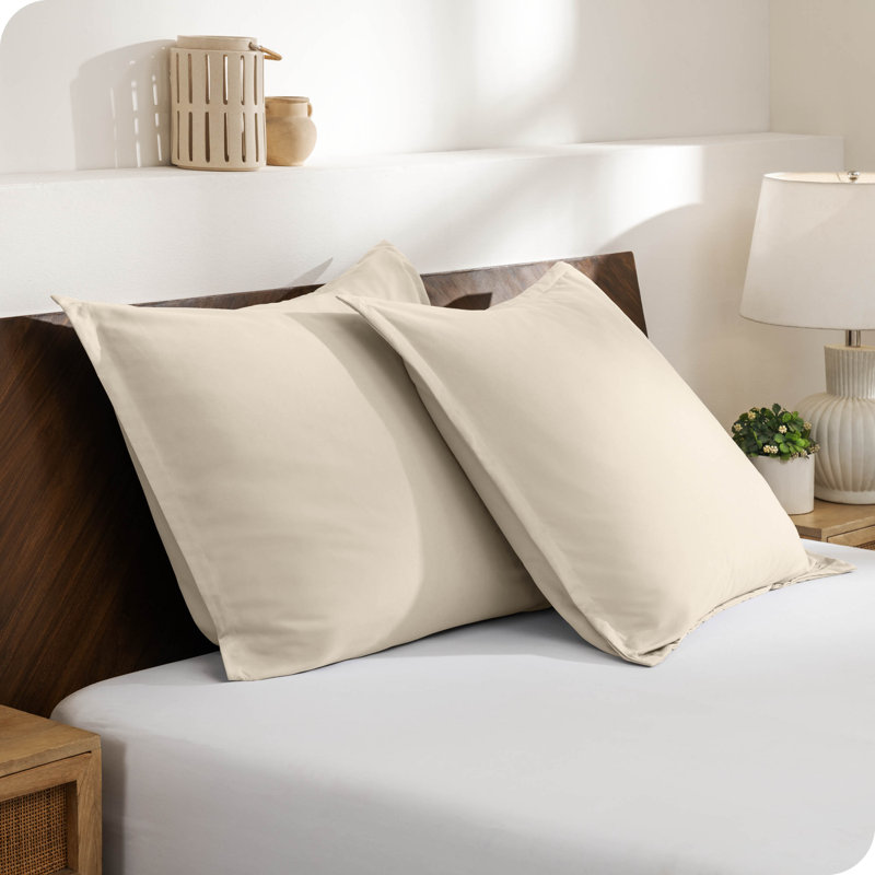 Ultra-Soft Pillow Sham Set, Sand, Euro
