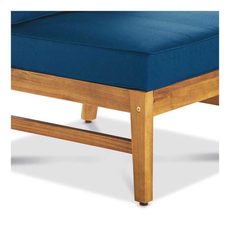 perla 3 seater sofa and table set, Blue, Wood