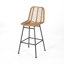 Tabourets de bar d'extérieur en osier (ensemble de 2)-619328461