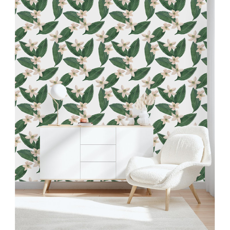 Floral Tile, 2.08' W x 18.75' L