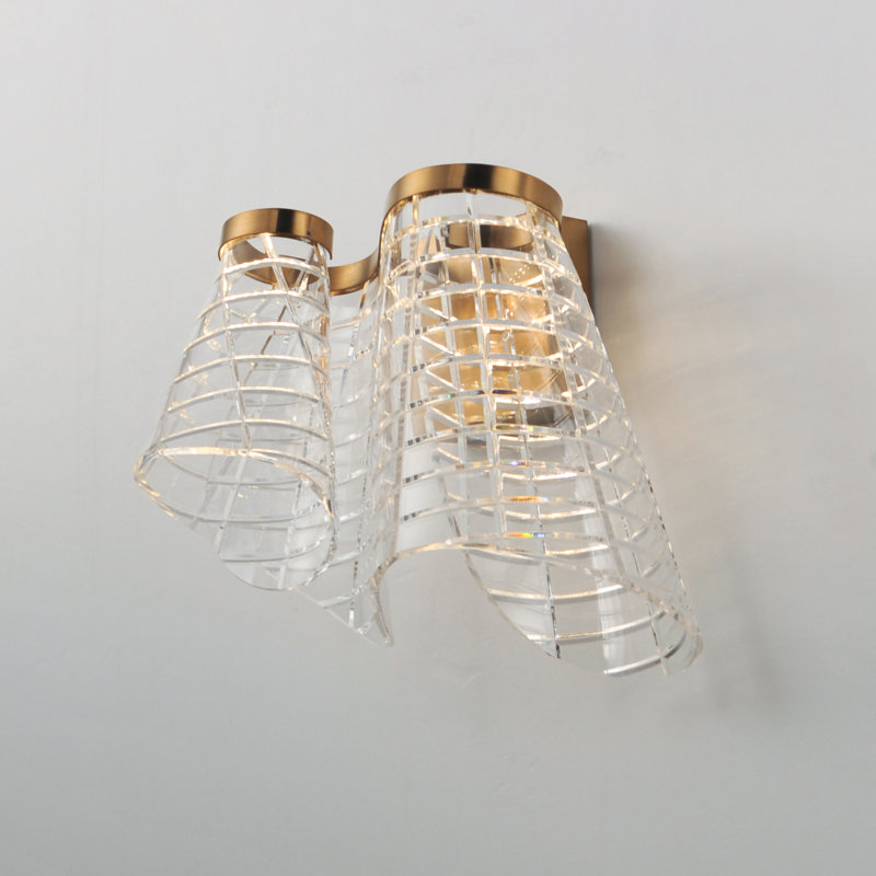Cohlton-Wall Sconce, Brushed Champagne