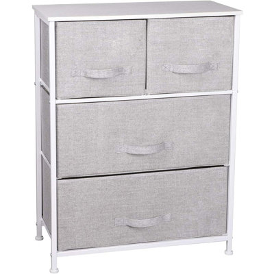 Flemingdon Iron 59.9948cm W 4 - Drawer Chest of Drawers