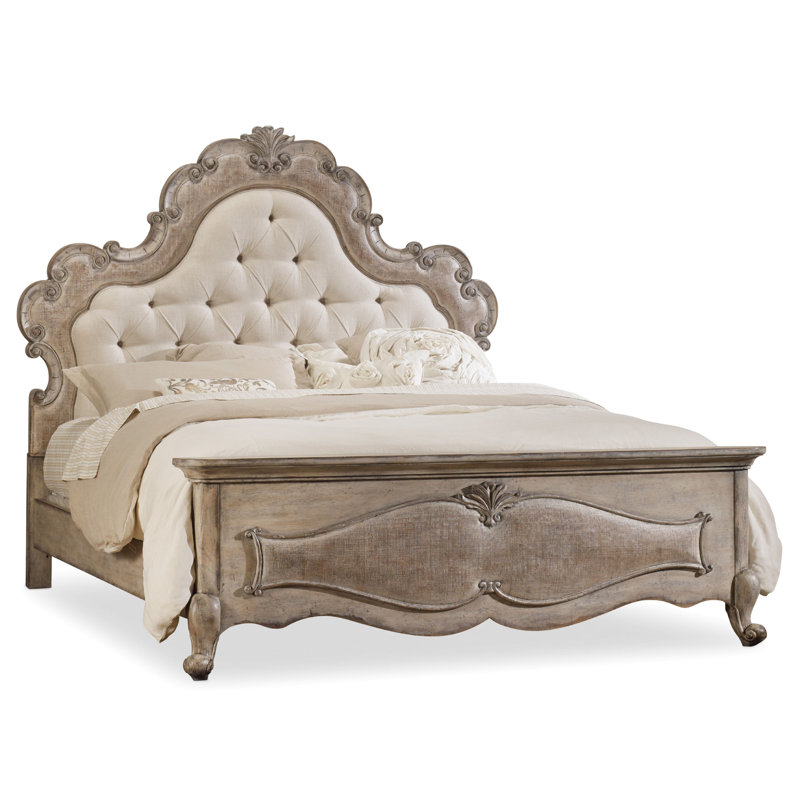 Chatelet Upholstered Panel Bed, Queen
