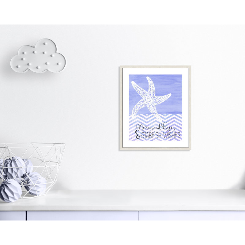 Adhésif décoratif «Mermaid Kisses», H 40 po x l 28 po x P 1 po, Papier