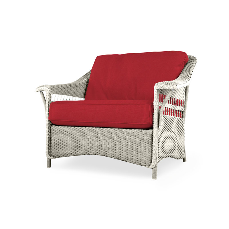 Nantucket Outdoor Lounge Chair, Sandberg Flax, Linen