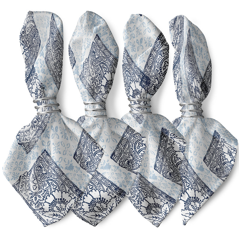 Codi Patches Napkins, Blue