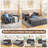 58'' Upholstered Sleeper Sofa-106932456