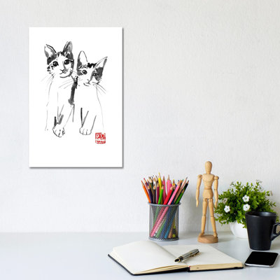 Brothers by Péchane - Print on Canvas