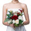 Ensemble de mariage de 11 pouces, bouquet de demoiselle d'honneur Boho, bouquet de mariée Real Touch, arrangement floral pour mariage, ensemble de 4-113196615