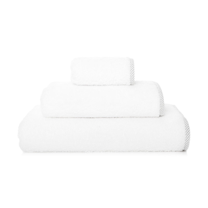Aspen Hand Towel, Silver, Extra Large