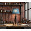 Ensemble de 2 lampes de table en céramique modernes pour le salon et la chambre à coucher, lampes de chevet de table de chevet avec abat-jour en tissu, base compatible E26