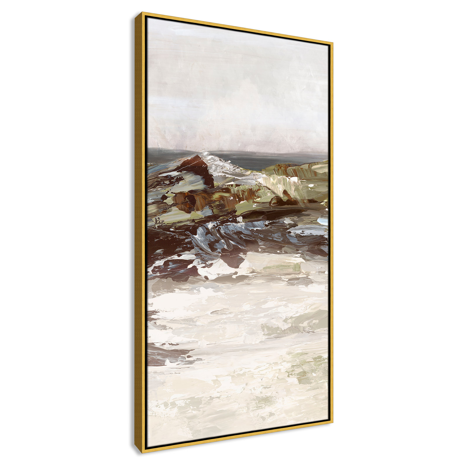 Conan "Stoney Peak" Print, 49.5" H x 25.5" W, Gold