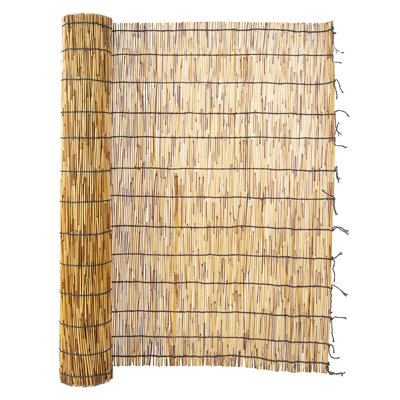 300Cm Reed Fence Privacy Screen Sunshade Garden Balcony Fence Roll