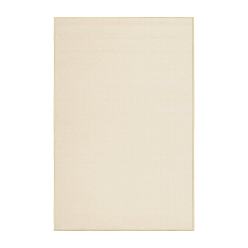 Tapis beige contemporain Kriszara, Rectangle 3 pi x 5 pi