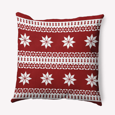 Coussin décoratif Poinsettia