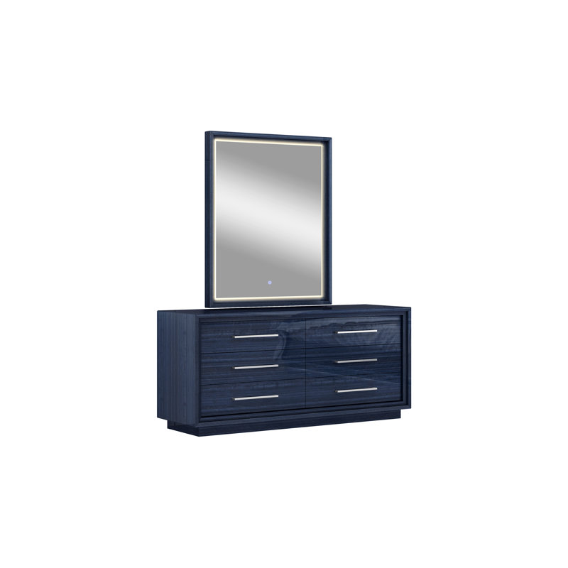 Commode 6 tiroirs Dequandre