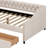 Upholstered Daybed With Two Drawers And Wood Slat Support-162210811-162210790