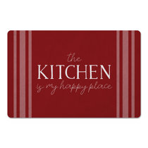 Kitchen Mat Trinx Mat Size: Runner 1'6 x 5'11, Color: Navy