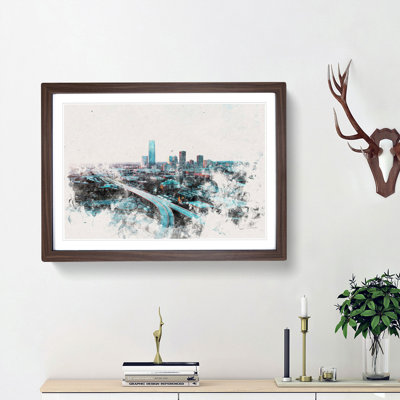 Oklahoma City Skyline - Framed Print