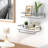 Wendi 2 Piece Solid Wood Floating Shelf with Towel Bar
