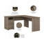 Bureau d'ordinateur en L Ozro-2078525717-2078525718